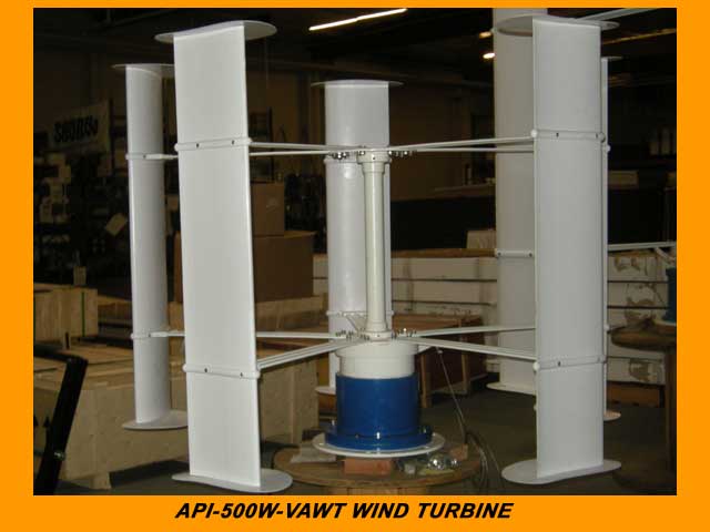 API-VAWT WIND TURBINES