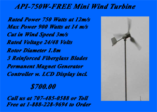 API 750 Wind Turbine